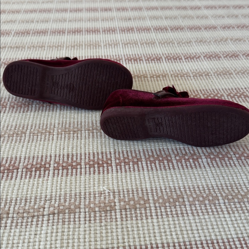 Children Chic Velvet Mary Jane Shoes - Picture 4 of 4